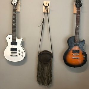 PATRICIA NASH ITALIAN LEATHER FRINGE BAG